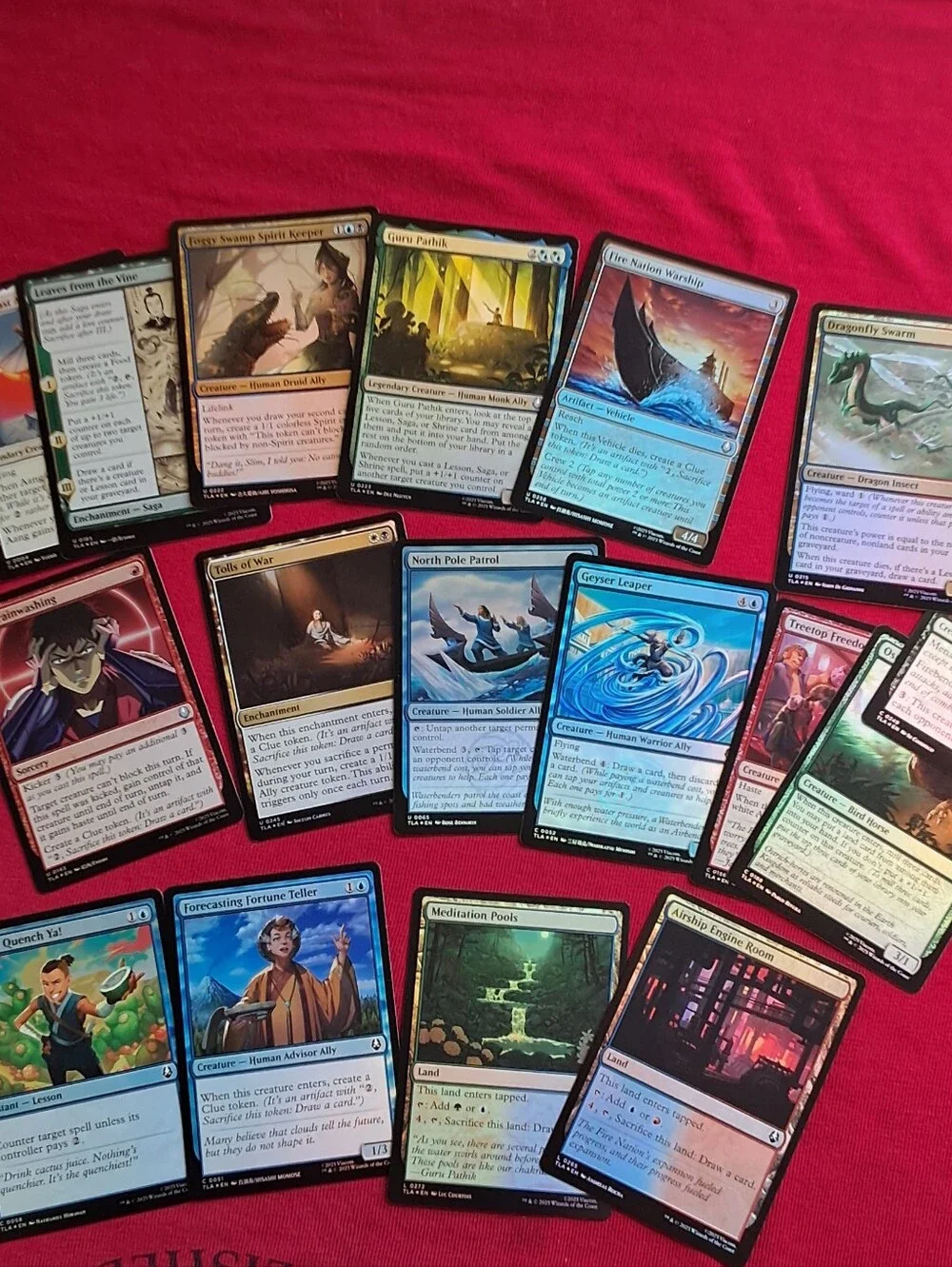 Magic The Gathering Avatar Huge Lot Of 250 Cards